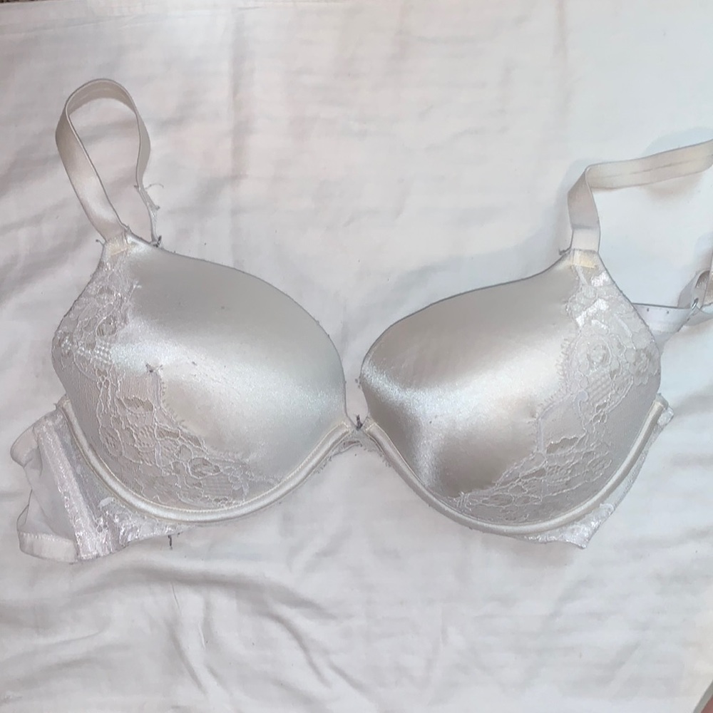 lace white bra